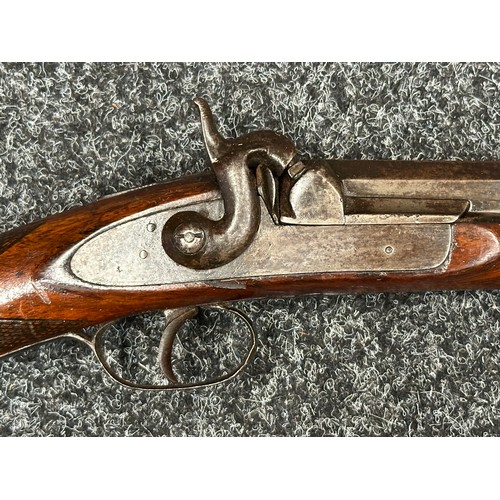 5362 - Continental Percussion Cap Shotgun with  Octagonal Smoothbore Barrel 650mm in length, bore approx. 1... 