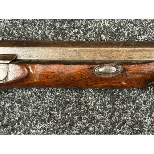 5362 - Continental Percussion Cap Shotgun with  Octagonal Smoothbore Barrel 650mm in length, bore approx. 1... 