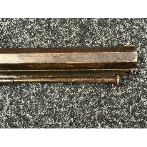 5362 - Continental Percussion Cap Shotgun with  Octagonal Smoothbore Barrel 650mm in length, bore approx. 1... 