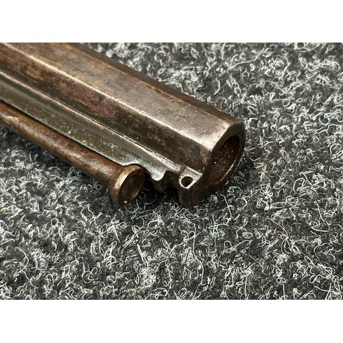 5362 - Continental Percussion Cap Shotgun with  Octagonal Smoothbore Barrel 650mm in length, bore approx. 1... 
