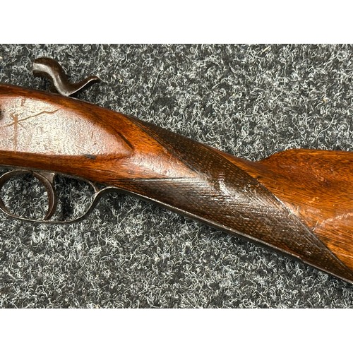 5362 - Continental Percussion Cap Shotgun with  Octagonal Smoothbore Barrel 650mm in length, bore approx. 1... 