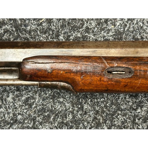5362 - Continental Percussion Cap Shotgun with  Octagonal Smoothbore Barrel 650mm in length, bore approx. 1... 