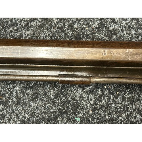 5362 - Continental Percussion Cap Shotgun with  Octagonal Smoothbore Barrel 650mm in length, bore approx. 1... 