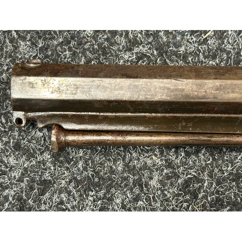 5362 - Continental Percussion Cap Shotgun with  Octagonal Smoothbore Barrel 650mm in length, bore approx. 1... 