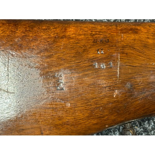 5362 - Continental Percussion Cap Shotgun with  Octagonal Smoothbore Barrel 650mm in length, bore approx. 1... 