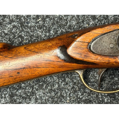 5363 - Percussion Cap 2 Band Enfield Musket with 880mm long barrel, bore approx. 15mm. Lock marked 