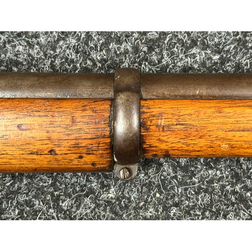 5363 - Percussion Cap 2 Band Enfield Musket with 880mm long barrel, bore approx. 15mm. Lock marked 