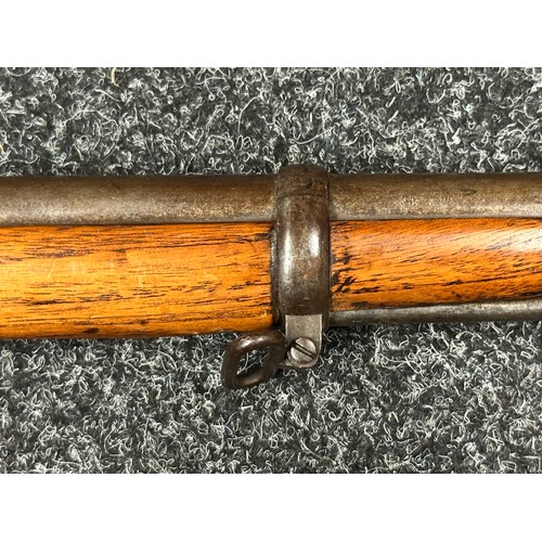 5363 - Percussion Cap 2 Band Enfield Musket with 880mm long barrel, bore approx. 15mm. Lock marked 