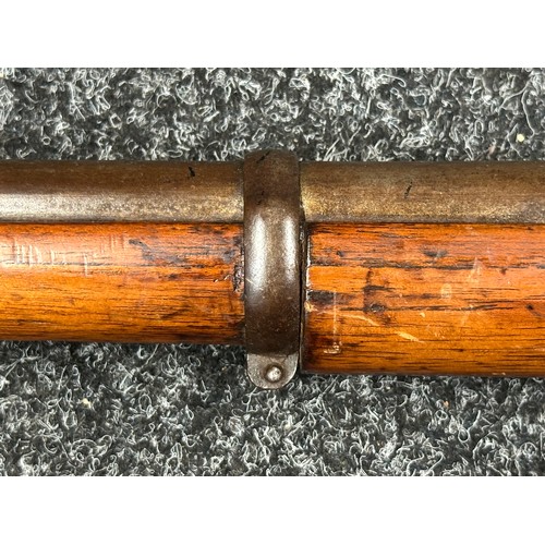 5363 - Percussion Cap 2 Band Enfield Musket with 880mm long barrel, bore approx. 15mm. Lock marked 