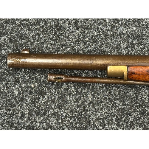 5363 - Percussion Cap 2 Band Enfield Musket with 880mm long barrel, bore approx. 15mm. Lock marked 