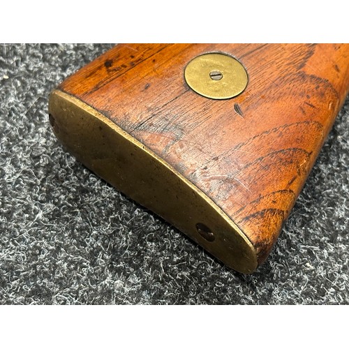 5363 - Percussion Cap 2 Band Enfield Musket with 880mm long barrel, bore approx. 15mm. Lock marked 