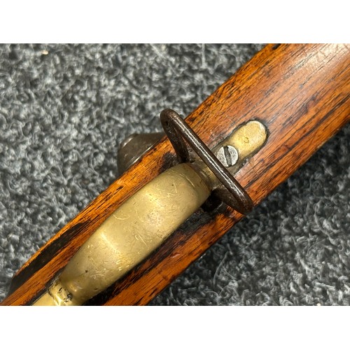5363 - Percussion Cap 2 Band Enfield Musket with 880mm long barrel, bore approx. 15mm. Lock marked 