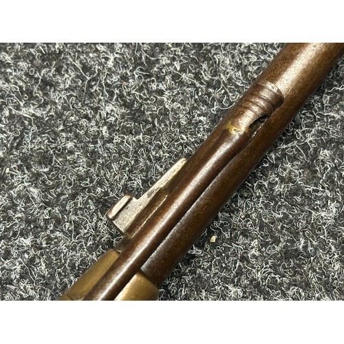 5363 - Percussion Cap 2 Band Enfield Musket with 880mm long barrel, bore approx. 15mm. Lock marked 