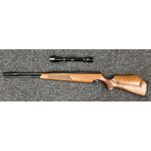 5365 - Air Arms TX200 .22 Under Lever Air Rifle serial number 11622. Working order. Barrel length 395mm. Ov... 