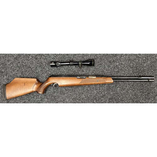 5365 - Air Arms TX200 .22 Under Lever Air Rifle serial number 11622. Working order. Barrel length 395mm. Ov... 
