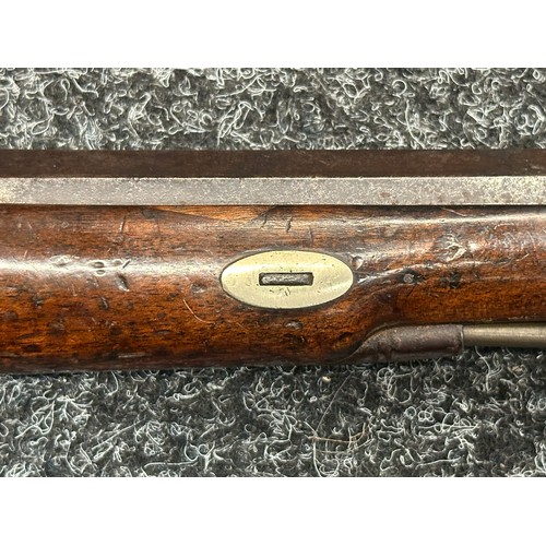 5367 - Percussion Cap Pistol with smoothbore octagonal barrel 140mm in length marked 