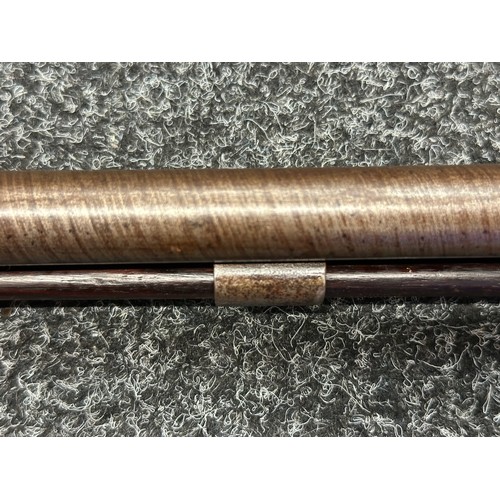 5368 - English 14 Bore Percussion Cap Double Barrel Shotgun with 745mm long barrels. Birmingham Proof marke... 