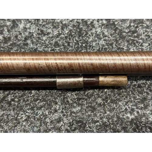 5368 - English 14 Bore Percussion Cap Double Barrel Shotgun with 745mm long barrels. Birmingham Proof marke... 