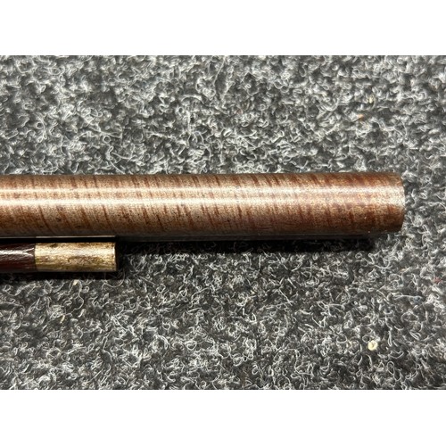 5368 - English 14 Bore Percussion Cap Double Barrel Shotgun with 745mm long barrels. Birmingham Proof marke... 