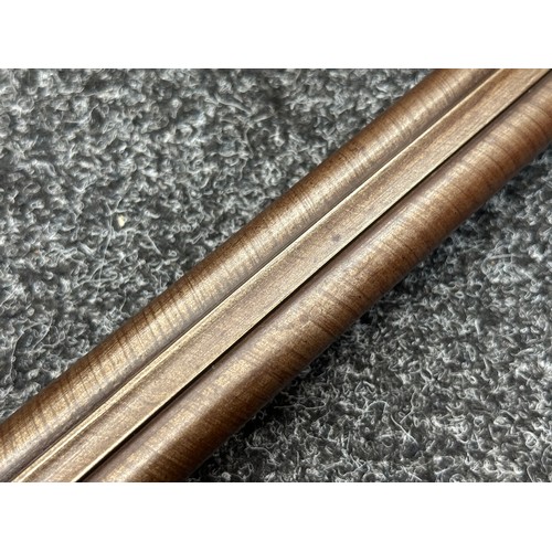 5368 - English 14 Bore Percussion Cap Double Barrel Shotgun with 745mm long barrels. Birmingham Proof marke... 