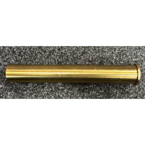 5370 - Holland & Holland 1 1/2 inch Brass Punt Gun Cartridge. Sectioned to show the propellant, wad and sho... 