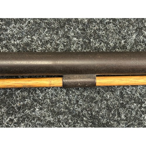 5371 - Percussion Cap Musket. No hammer. Bore approx. 17mm. Barrel length 770mm. Overall length 116cm. Make... 