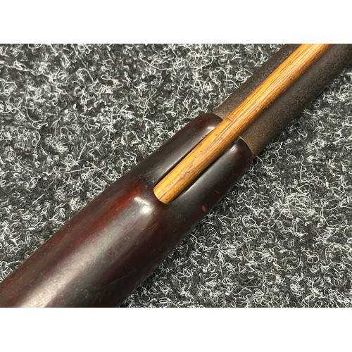 5371 - Percussion Cap Musket. No hammer. Bore approx. 17mm. Barrel length 770mm. Overall length 116cm. Make... 