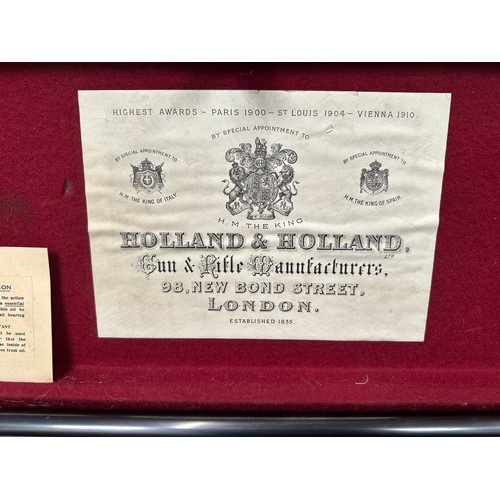 5372 - Holland & Holland 12 Bore Double Barrel Shotgun serial number 26409. 715mm long barrels (28 inch x 2... 