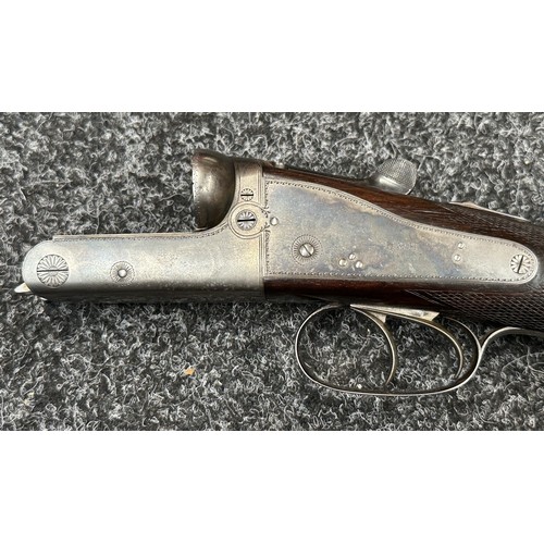 5372 - Holland & Holland 12 Bore Double Barrel Shotgun serial number 26409. 715mm long barrels (28 inch x 2... 