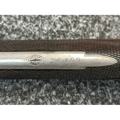 5372 - Holland & Holland 12 Bore Double Barrel Shotgun serial number 26409. 715mm long barrels (28 inch x 2... 
