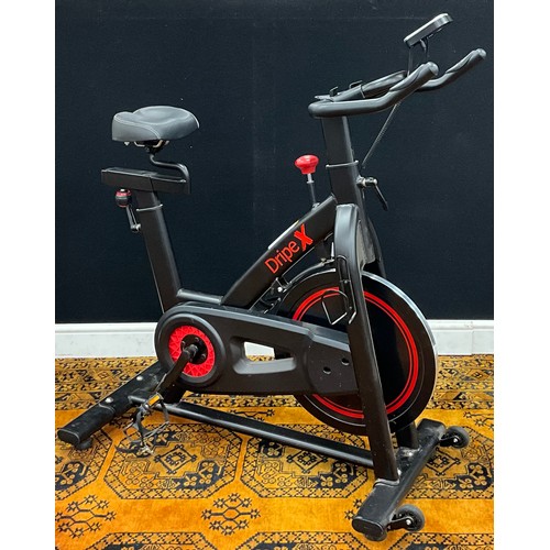 A Dripe X exercise bike, 122cm high, 100cm long