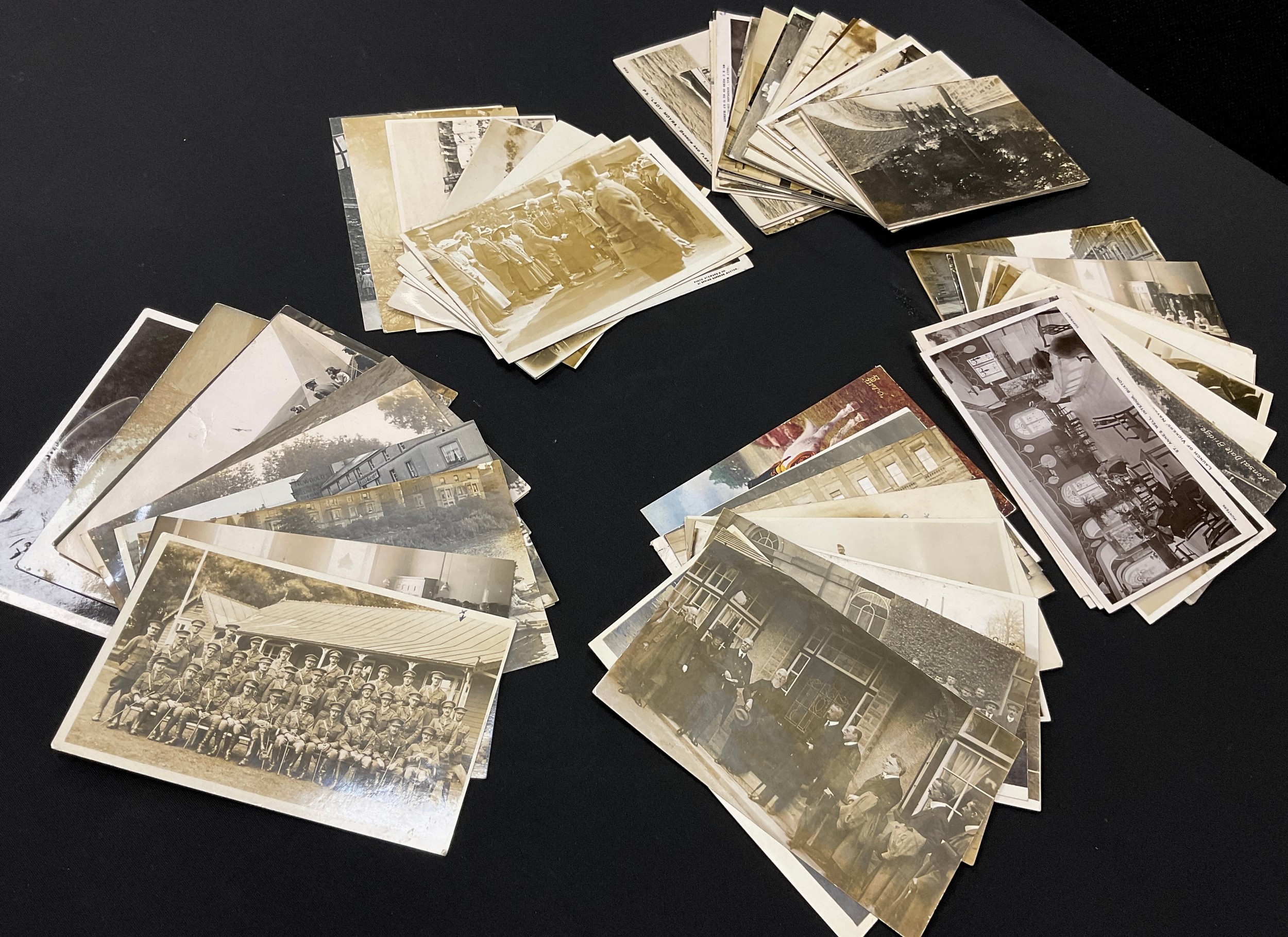 Postcards - an interesting collection of assorted Military and other ...