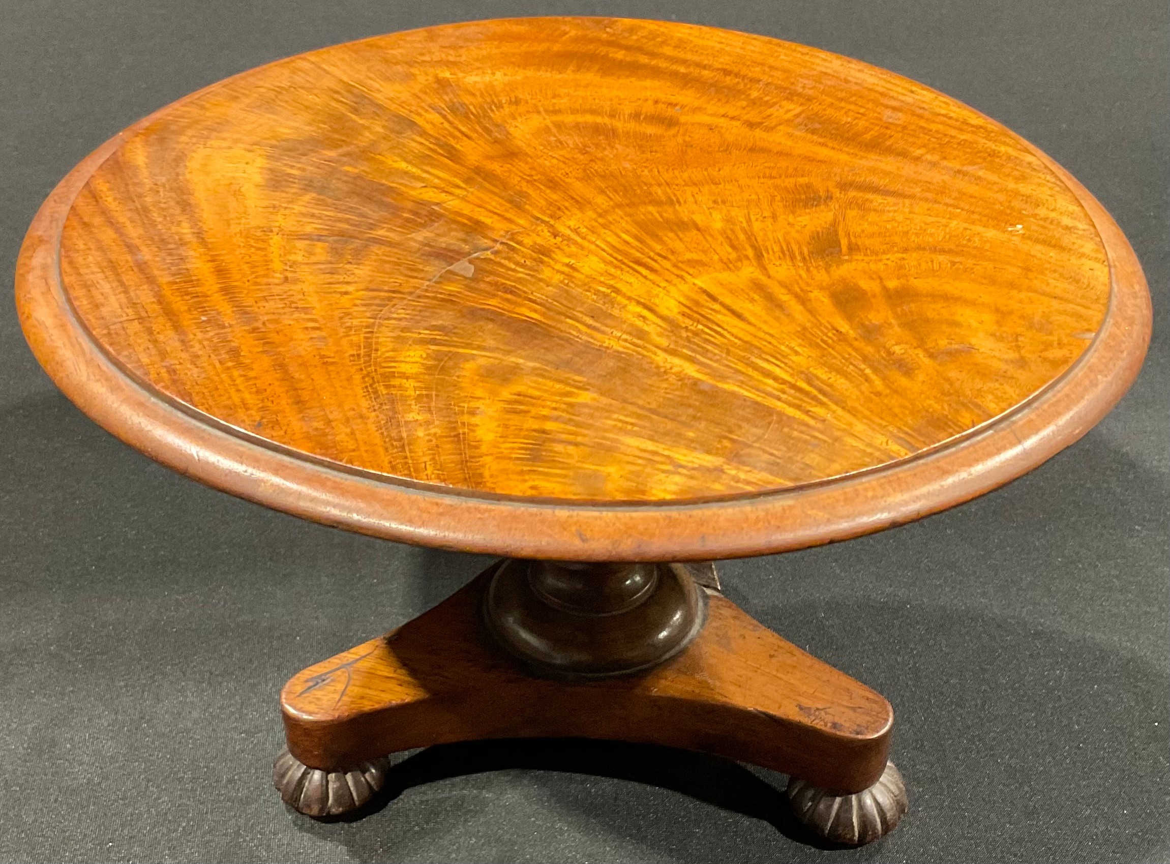 Treen - a 19th century mahogany apprentice model, of a Regency style ...