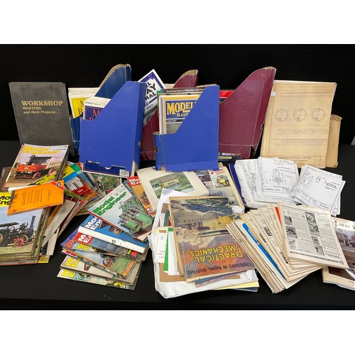 79 - Railway Modelling and engineering interest - books and magazines inc Geoff Kents 4m wagons, vol II, ... 