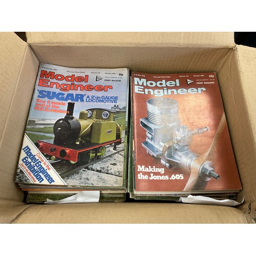 79 - Railway Modelling and engineering interest - books and magazines inc Geoff Kents 4m wagons, vol II, ... 