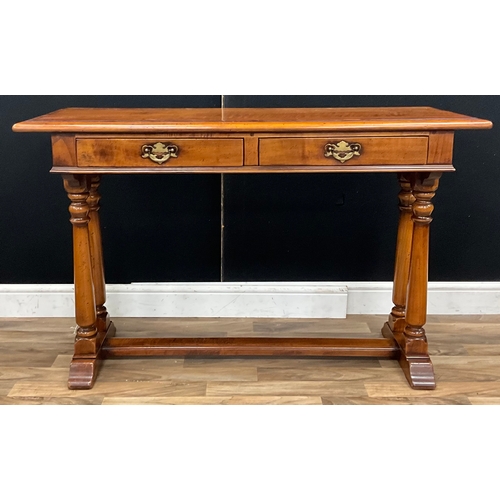 113 - A Goacher hall table, by Simpson’s of Norfolk, 76cm high, 121cm depth, 43cm depth