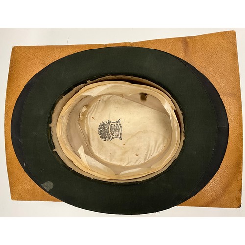 152 - A Top hat, Fred Bingham, Nottingham, circumference 22 inches.
