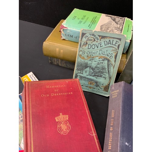 207 - Derbyshire Books - Dovedale and Other Dales with 20 illustrations by W. Fyldes. M.A published by the... 