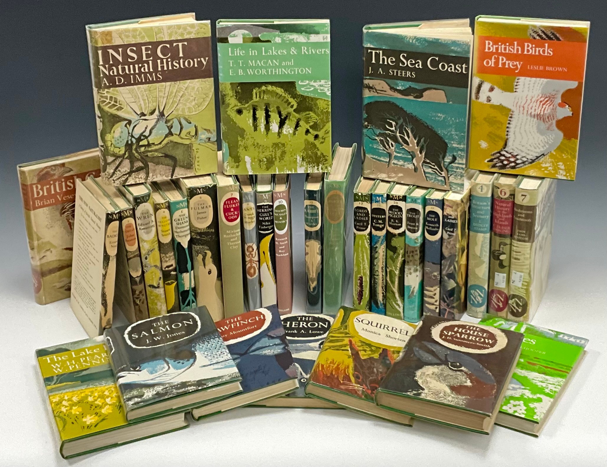 Collins New Naturalist Monograph series books - Volumes 1 to 22 ...