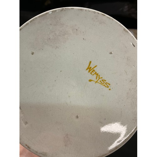 150 - An early 20th century Wemyss ware ‘Lady Eva’ vase, decorated with cabbage roses, mark to base, 20.5c... 