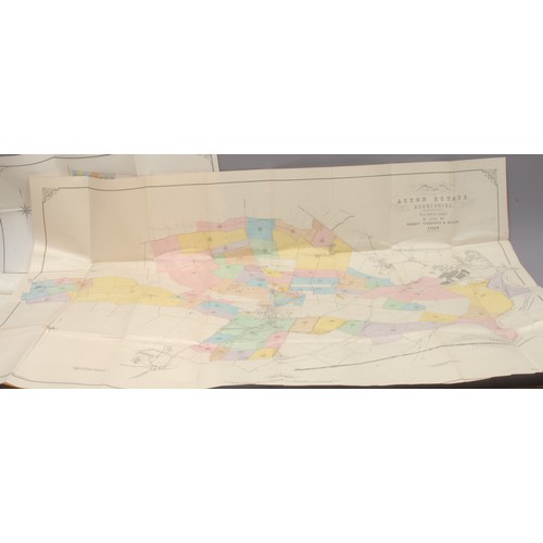 4214 - Derbyshire History - The English Country House and Estates - an auction catalogue, The Aston Estate,... 