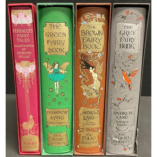 250 - Books - Folio Society - Andrew Lang, The Green Fairy Book, London: The Folio Society, 2009, slipcase... 