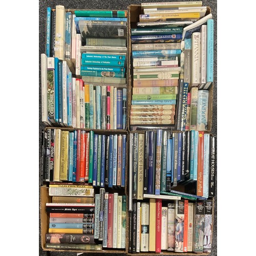 252 - Books - a large collection of British history and topography reference books, including Derbyshire h... 