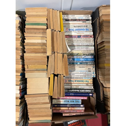 253 - Books - Cowboy, Westerns assorted hardback and paperback books, including titles by Ralph Compton, J... 