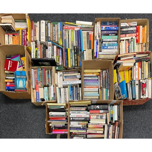 Books - a large collection of paperback and hardback books, including ...