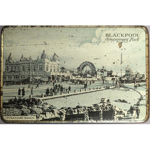 3057 - Advertising Tins - Confectionery - an early 20th century rounded rectangular pictorial tin, Radiance... 
