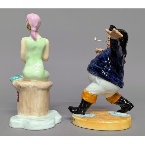 3016 - Advertising - a Royal Doulton figure, The Jolly Fisherman - Centenary 1908-2008, MCL21, limited edit... 