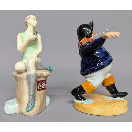3016 - Advertising - a Royal Doulton figure, The Jolly Fisherman - Centenary 1908-2008, MCL21, limited edit... 