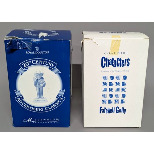 3025 - Advertising - a Royal Doulton model, Golly, AC1, limited edition 1,283/2,000, 14.5cm high, boxed; a ... 
