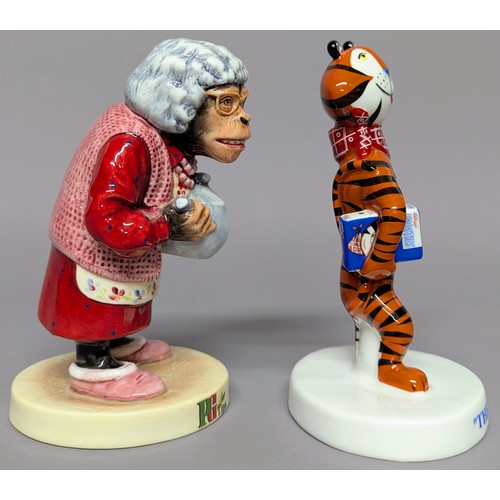 3026 - Advertising - a Royal Doulton model, PG Tips Chimp - Ada, MCL25, limited edition 362/750, 14cm high,... 